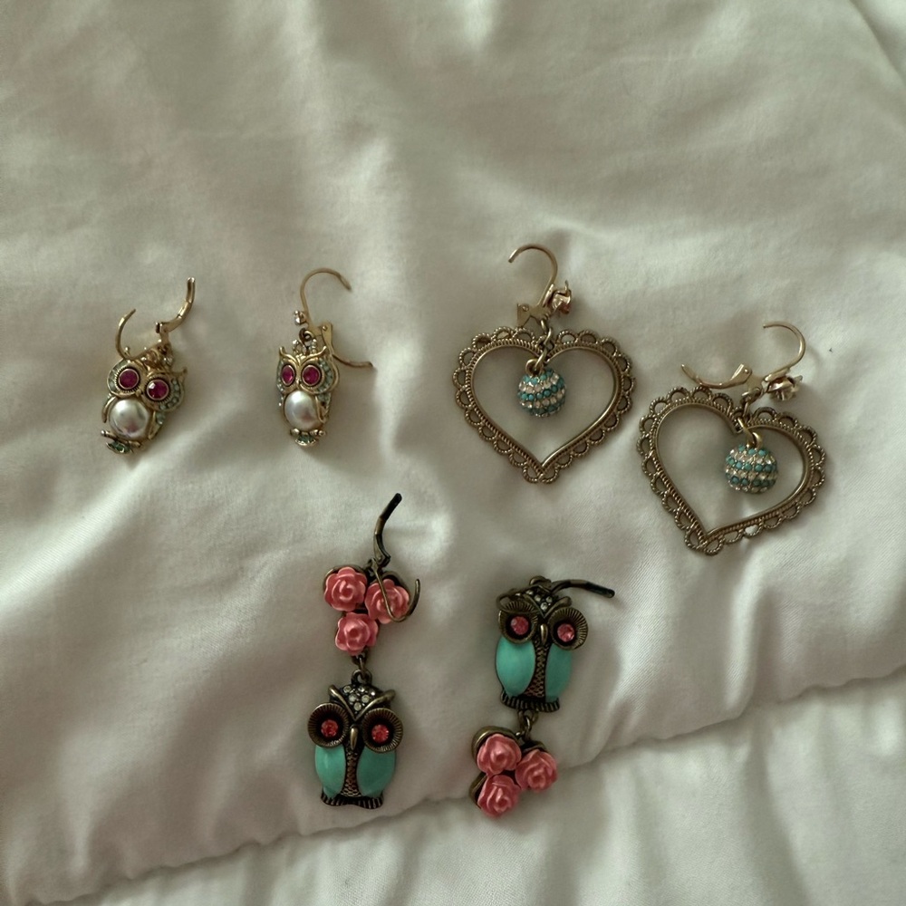Betsy Johnson earrings